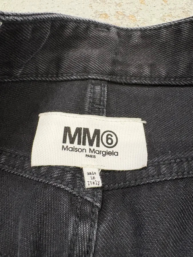 Maison Margiela MM6 Black Raw Denim Jeans xCZDttF 10