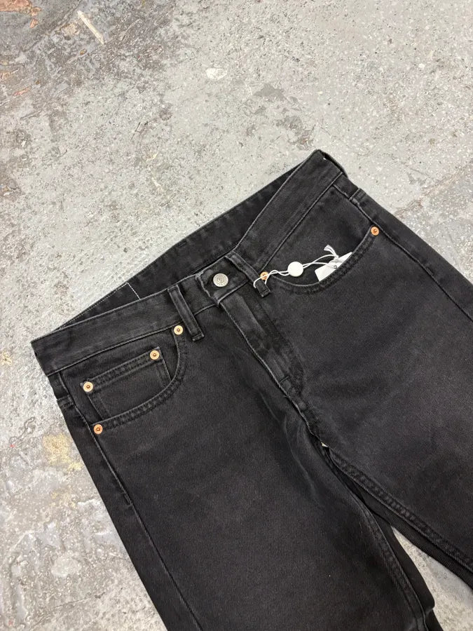 Maison Margiela MM6 Black Raw Denim Jeans xCZDttF 5