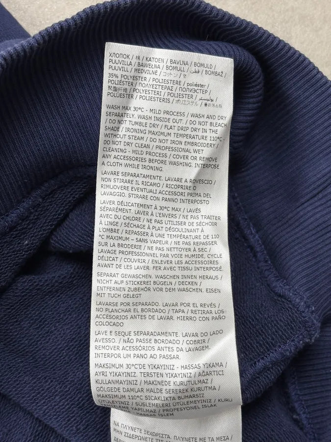 FW2023 Maison Margiela MM6 Navy Oversized Hoodie ZUgYdoV 10