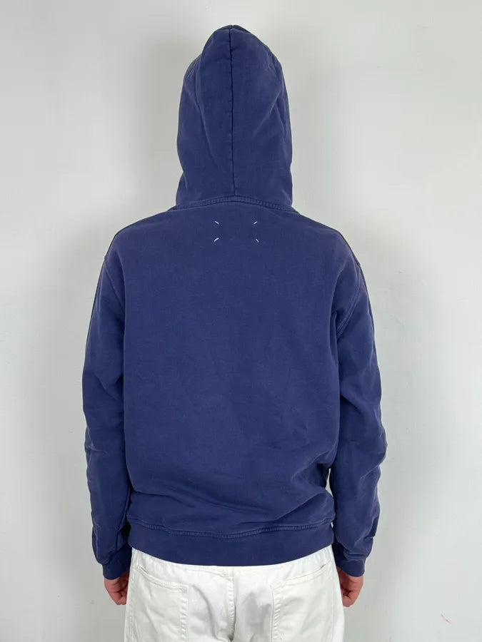 SS2019 Maison Margiela Navy Stereotype Badge Hoodie jQoiaru 2