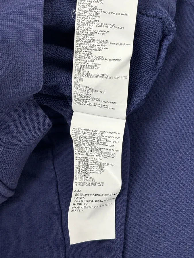 SS2019 Maison Margiela Navy Stereotype Badge Hoodie jQoiaru 10