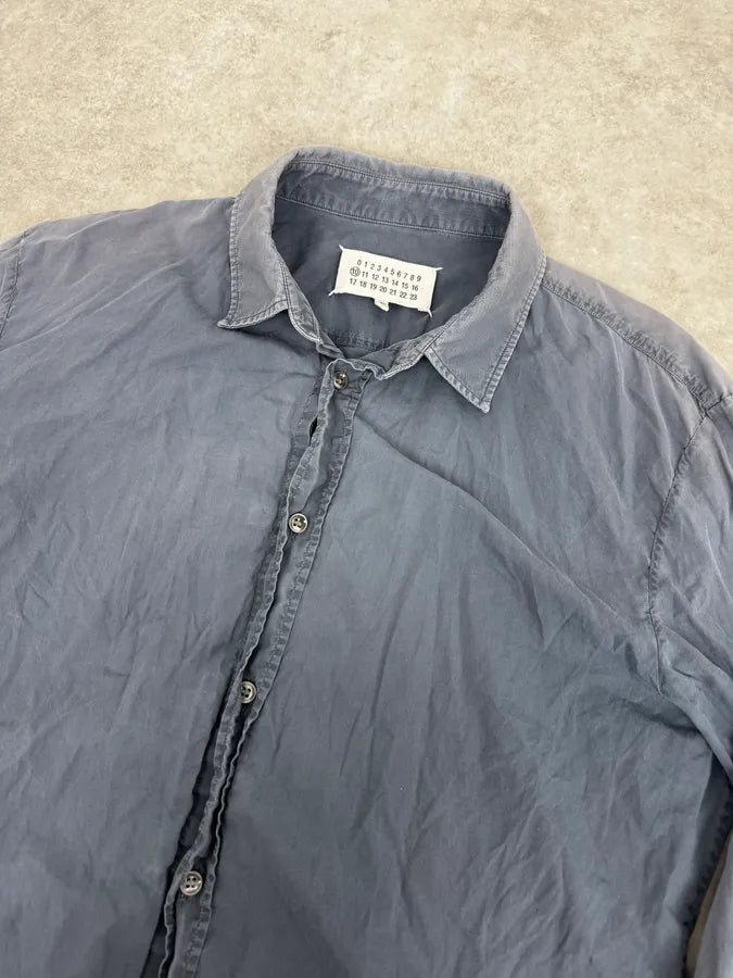 AW2015 Maison Margiela Navy Faded Shirt UuySDyq 4