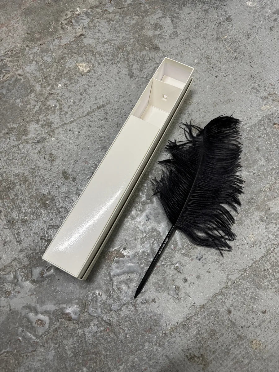 Maison Margiela Ostrich Feather Black Pen (OS) TysDwvn 1