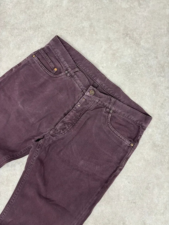 AW2010 Maison Margiela Dark Purple Slim Plum Jeans LredYUg 4