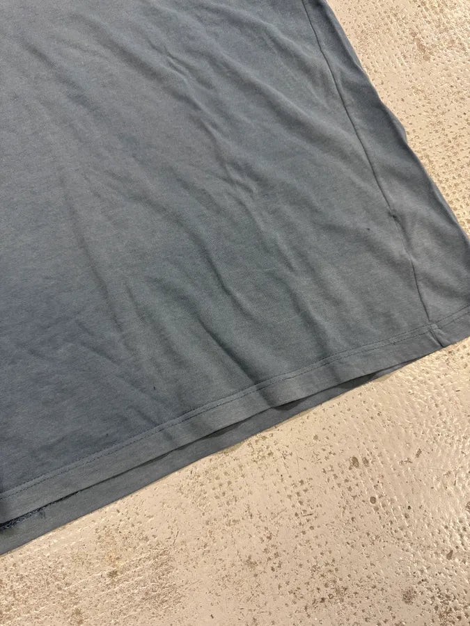 Maison Margiela Poem V Neck Blue Grey T-Shirt tyyySWL 5