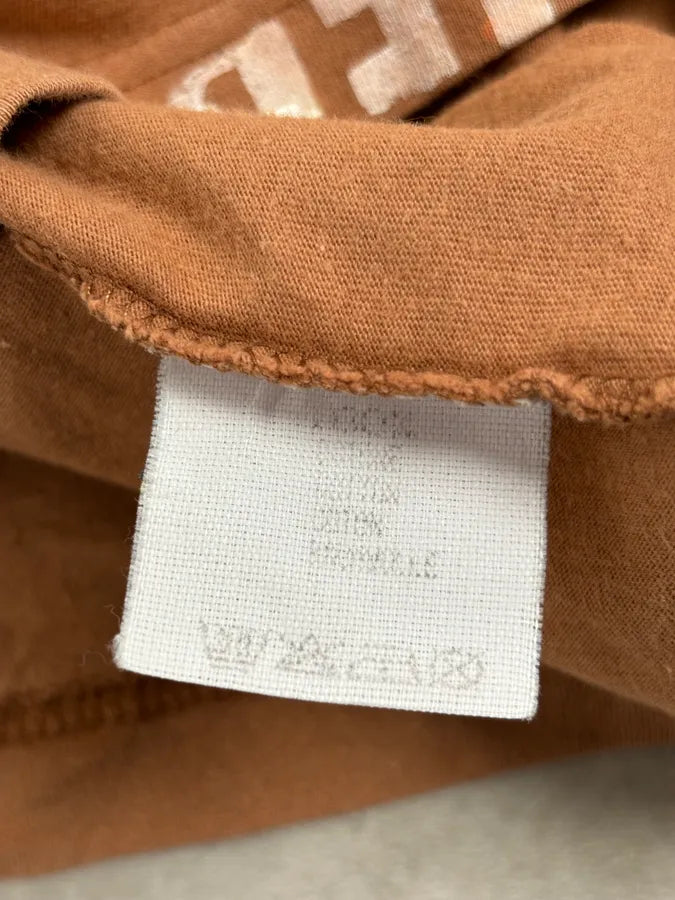 Maison Margiela Poem V Neck Brown T-Shirt XRhwQfH 9