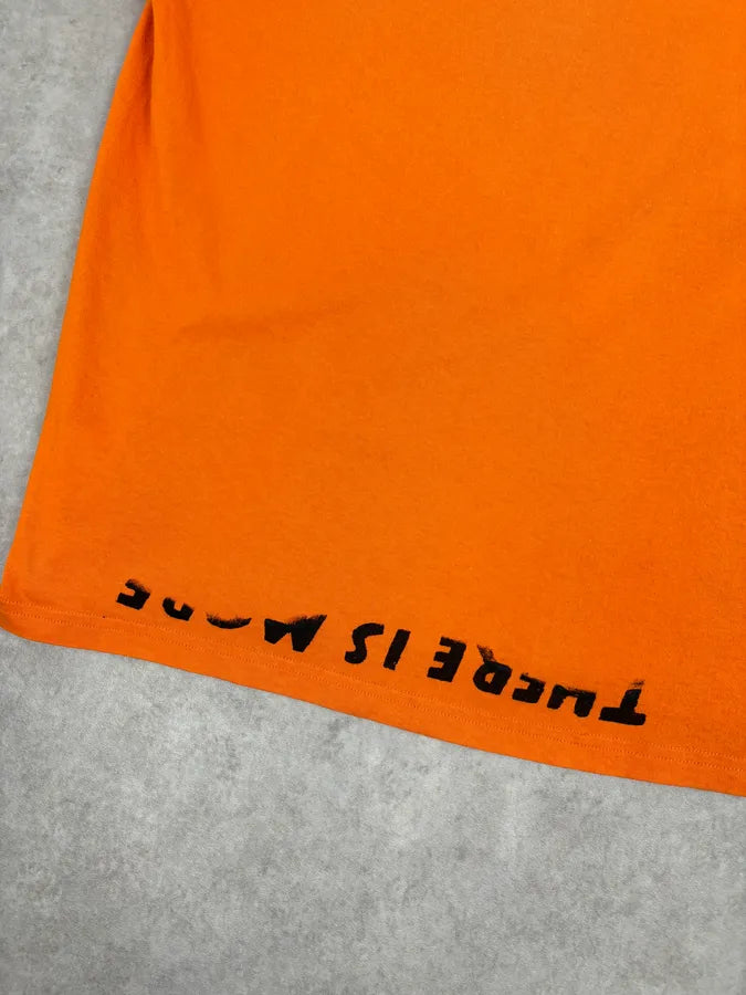 SS2007 Maison Martin Margiela Poem V Neck Orange T-Shirt ychMzJx 6