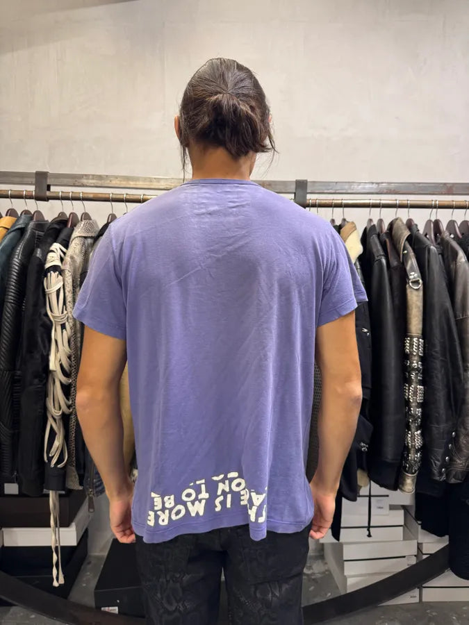 Maison Margiela Poem V Neck Purple T-Shirt hTDOlOO 2