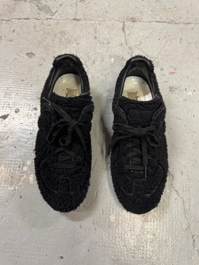 Maison Margiela Replica Black Fur Low Army Gatts Shoes (43eu/us9.5) ZsUPPlR 3