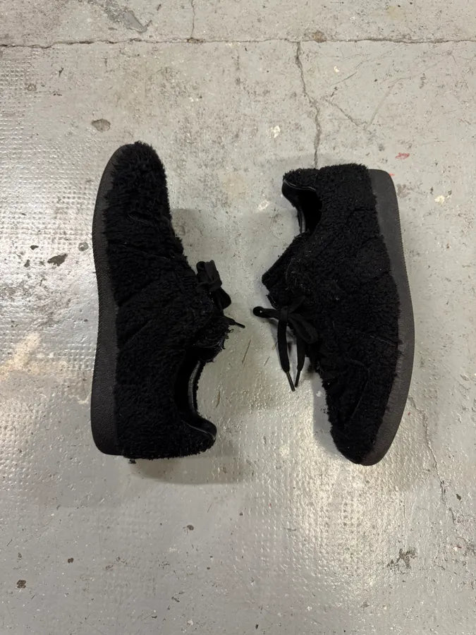 Maison Margiela Replica Black Fur Low Army Gatts Shoes (43eu/us9.5) ZsUPPlR 4