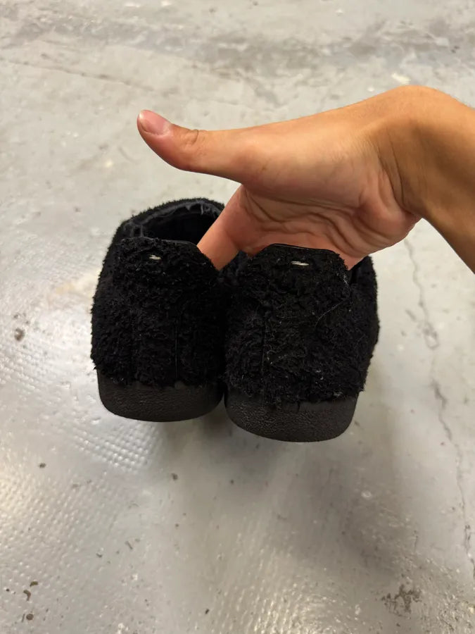 Maison Margiela Replica Black Fur Low Army Gatts Shoes (43eu/us9.5) ZsUPPlR 7