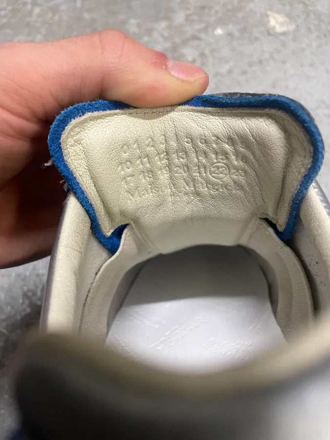 Maison Margiela Replica Blue Duct Silver Tape Sneakers (41eu/us8) EXUIukm 8