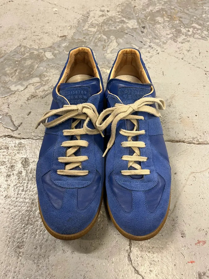 Maison Margiela Replica Blue Oxyd Gats Sneakers GtoSWUP 3