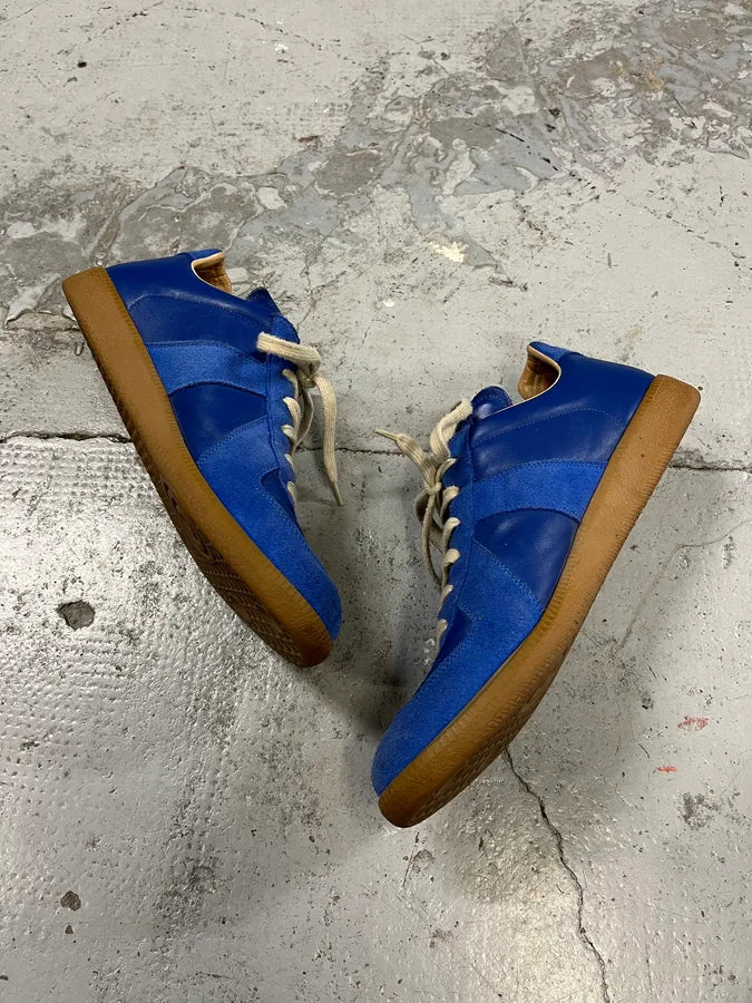 Maison Margiela Replica Blue Oxyd Gats Sneakers GtoSWUP 7