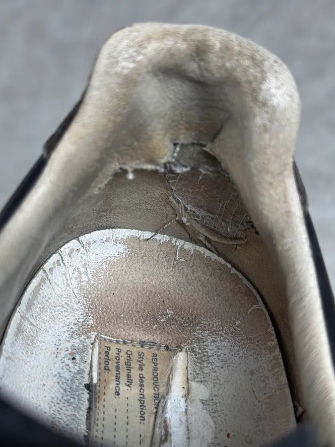 Maison Margiela Replica Brown Leather Low Sneakers csIrvEo 9