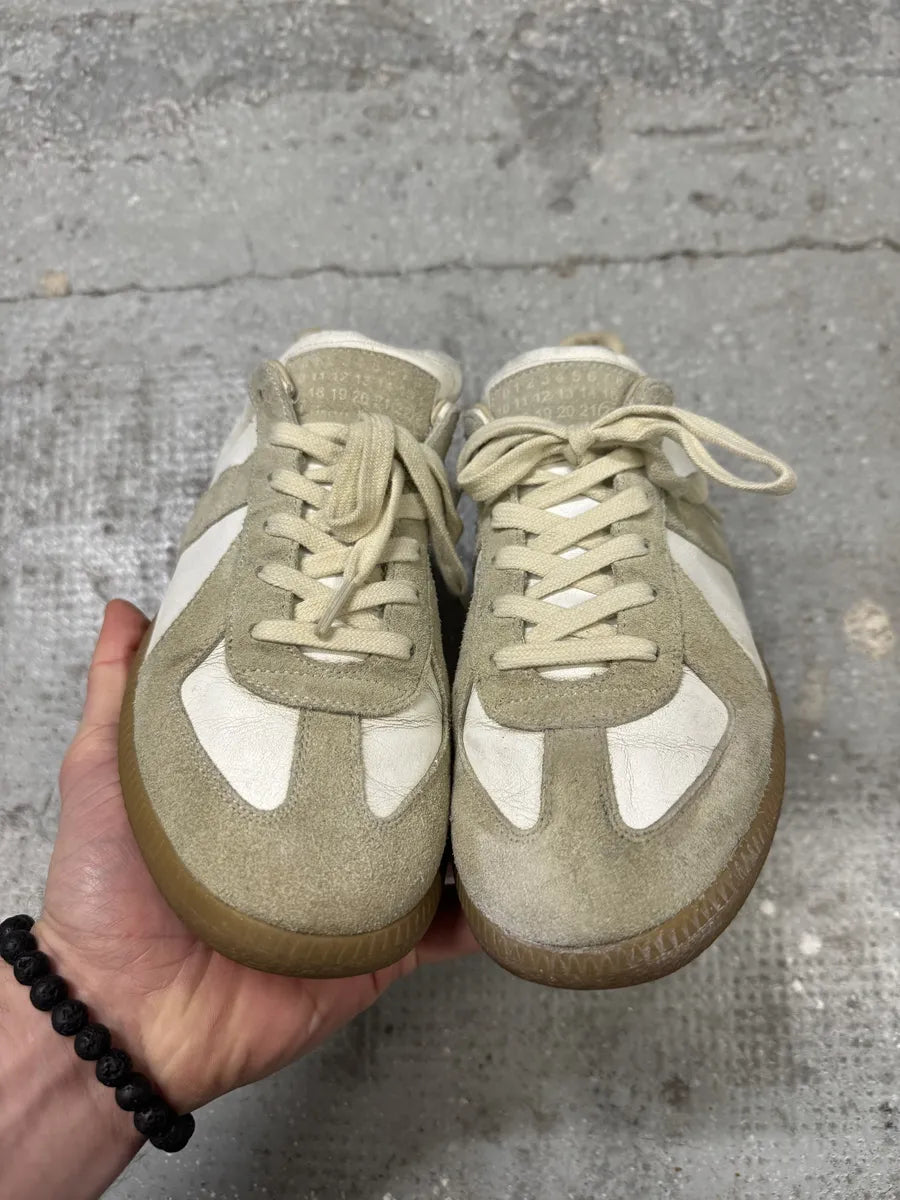 Maison Margiela Replica Classical White Army Low Sneakers (39.5eu/us6.5) 3