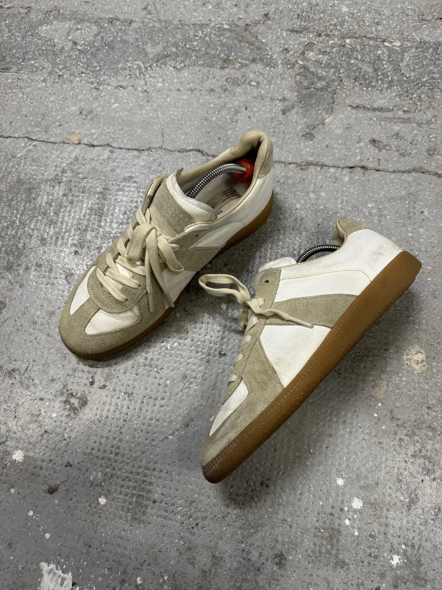 Maison Margiela Replica Classical White Army Low Sneakers (39.5eu/us6.5) 5