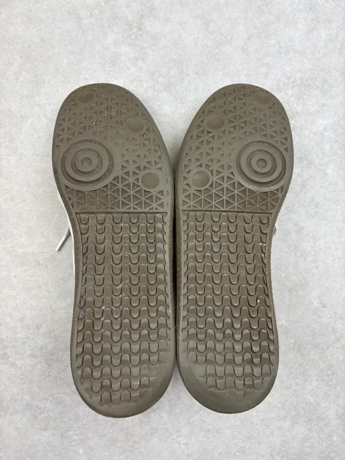 Maison Margiela Replica Faded Grey Leather Low Sneakers yoCctqN 7