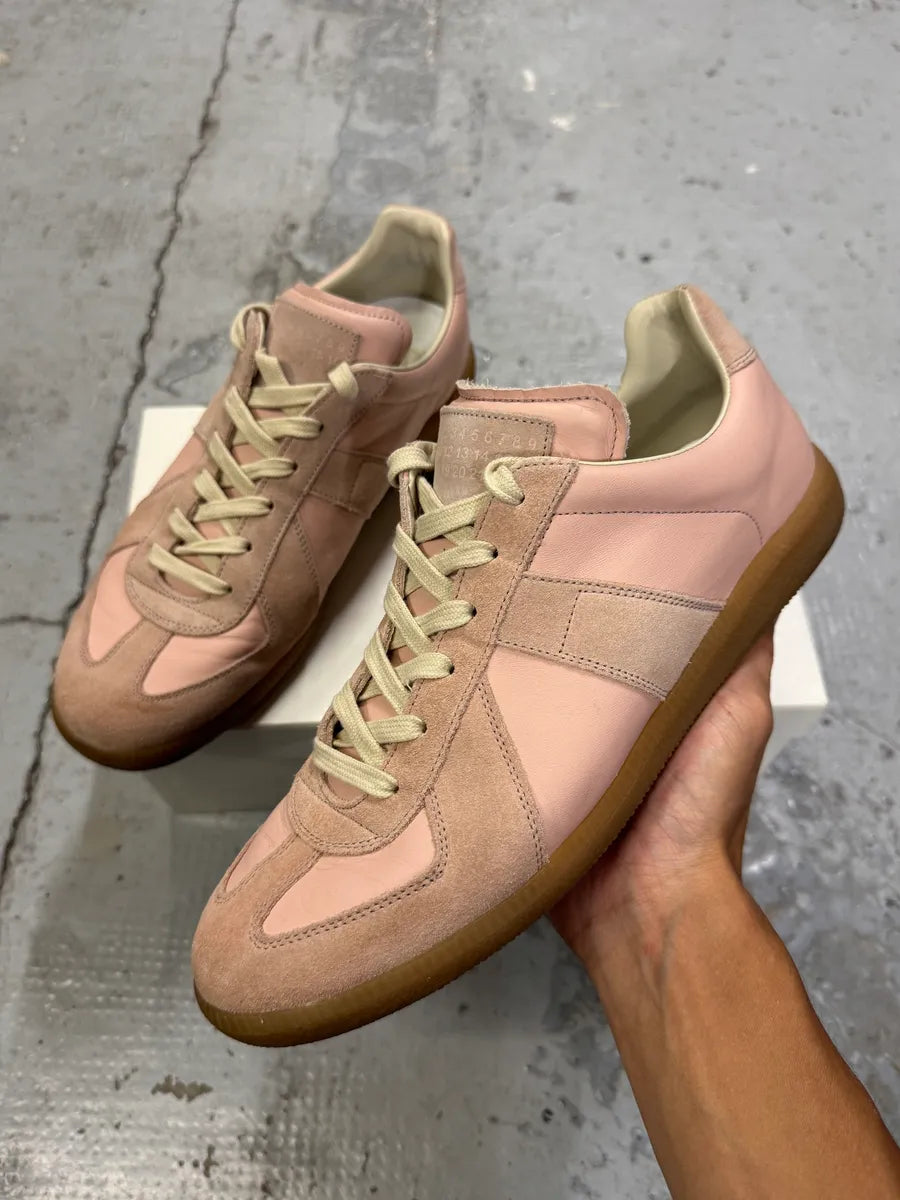 Maison Margiela Replica Gats Pink Leather Shoes TmvcCqz 0