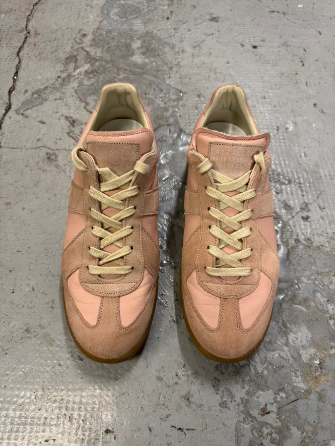 Maison Margiela Replica Gats Pink Leather Shoes TmvcCqz 1