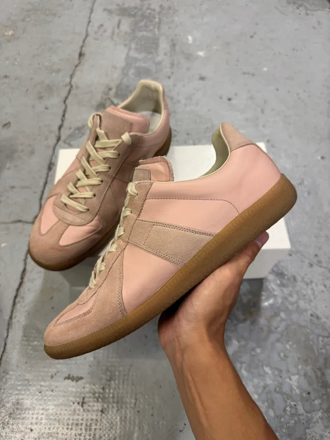 Maison Margiela Replica Gats Pink Leather Shoes TmvcCqz 3