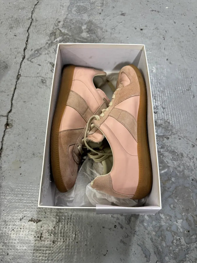 Maison Margiela Replica Gats Pink Leather Shoes TmvcCqz 4