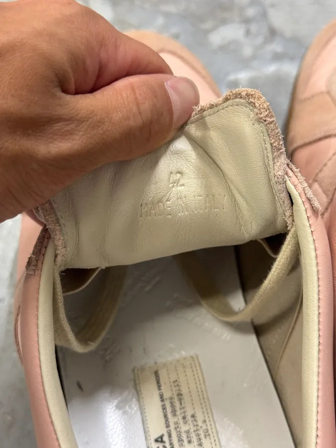 Maison Margiela Replica Gats Pink Leather Shoes TmvcCqz 7