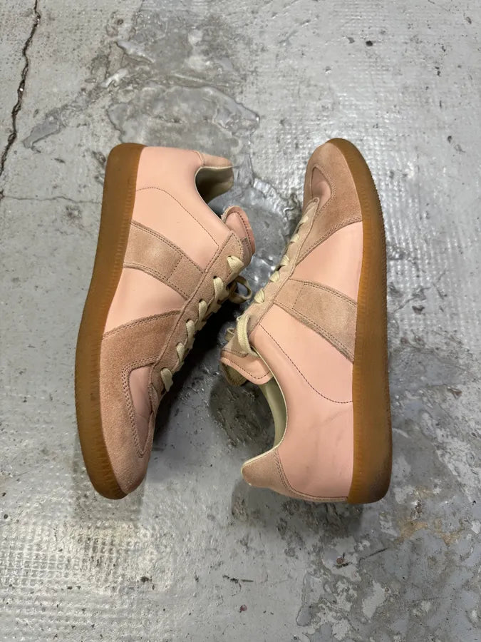 Maison Margiela Replica Gats Pink Leather Shoes TmvcCqz 9