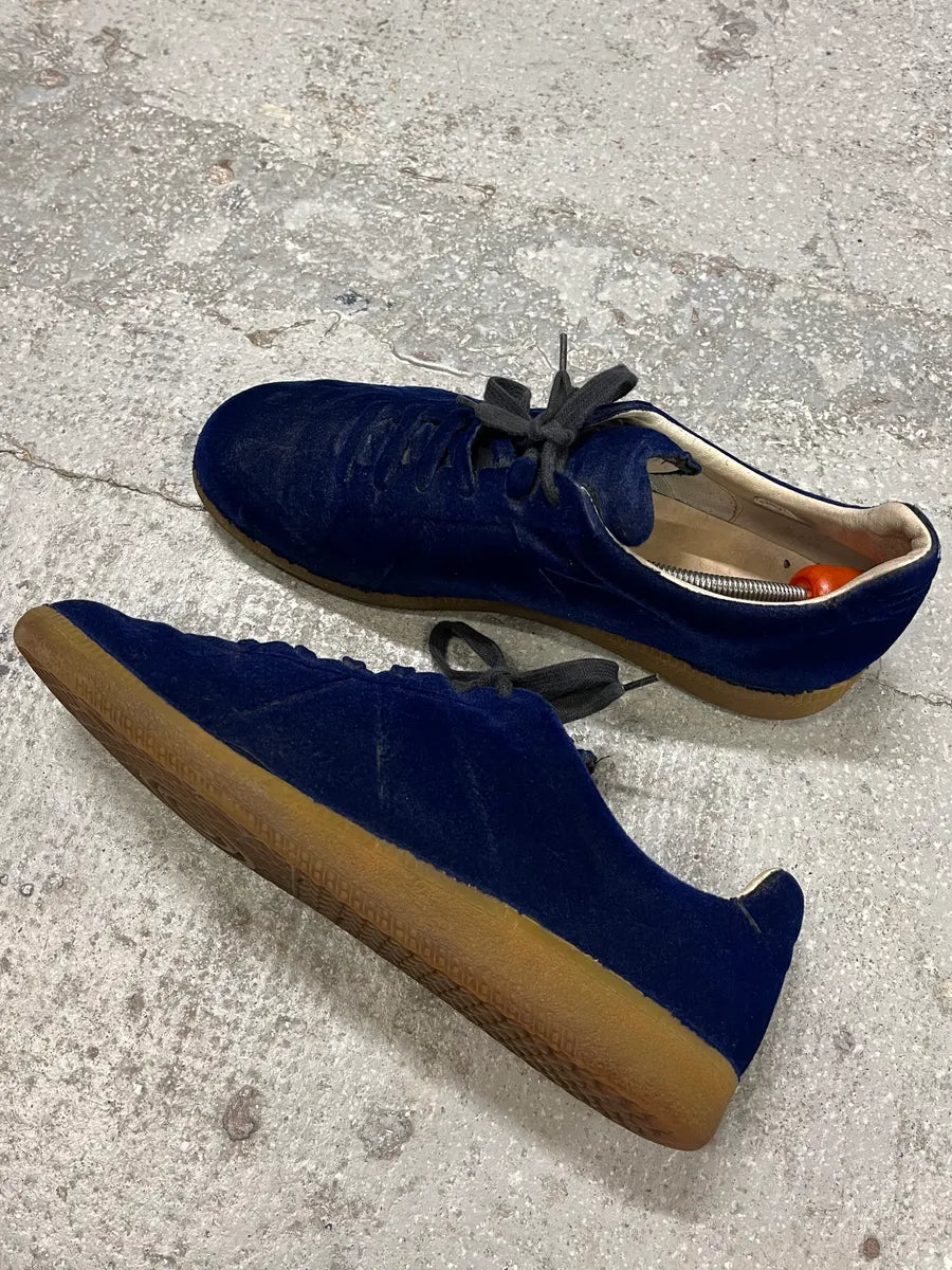 Maison Margiela Replica Gats Plushed Navy Shoes (42eu/us8.5) QNZobmJ 1