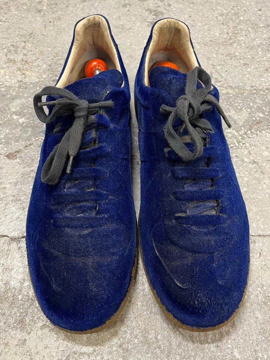 Maison Margiela Replica Gats Plushed Navy Shoes (42eu/us8.5) QNZobmJ 2