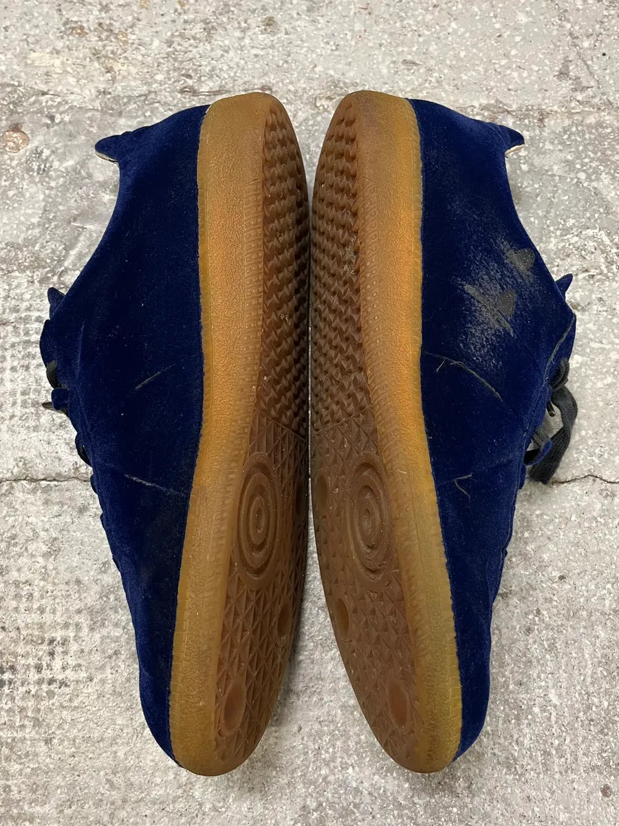 Maison Margiela Replica Gats Plushed Navy Shoes (42eu/us8.5) QNZobmJ 4