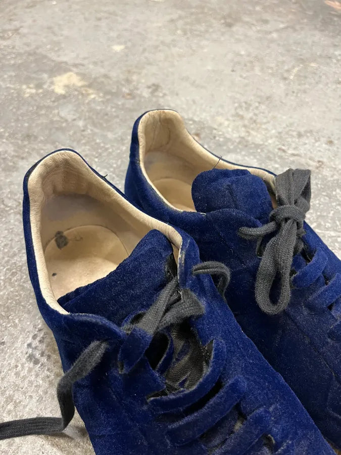 Maison Margiela Replica Gats Plushed Navy Shoes (42eu/us8.5) QNZobmJ 8