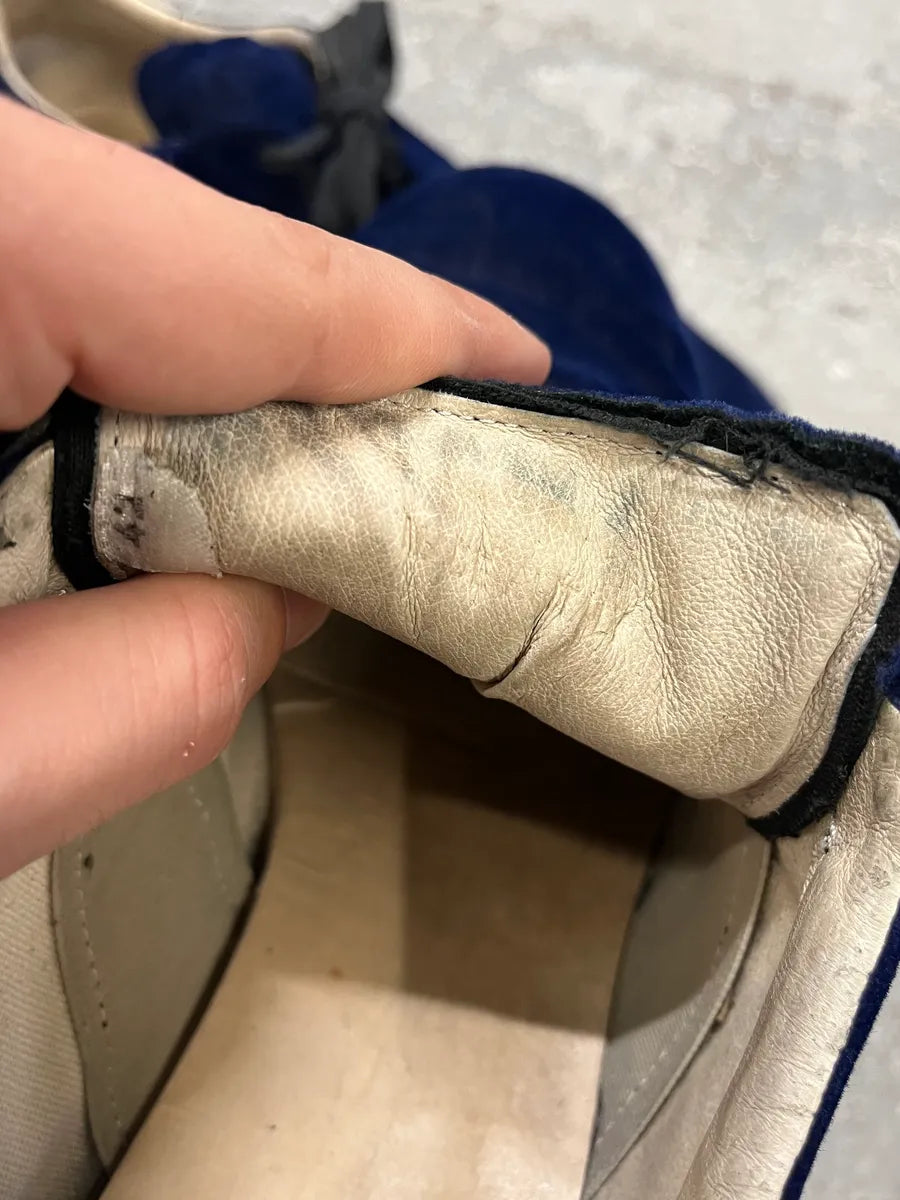 Maison Margiela Replica Gats Plushed Navy Shoes (42eu/us8.5) QNZobmJ 9