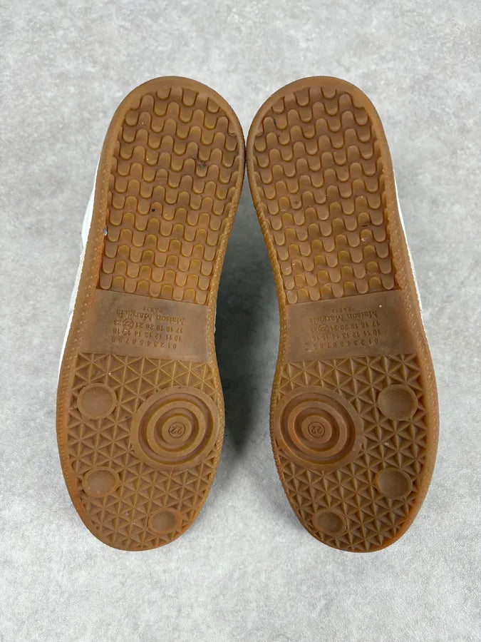 Maison Margiela Replica Gats White High Leather Sneakers frEnMih 7