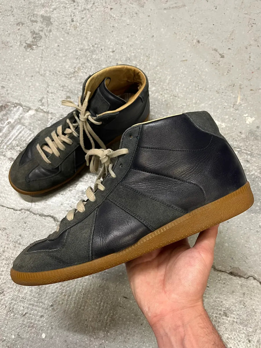 Maison Margiela Replica High Navy Gats Shoes (44eu/us10) HlZQTwz 0