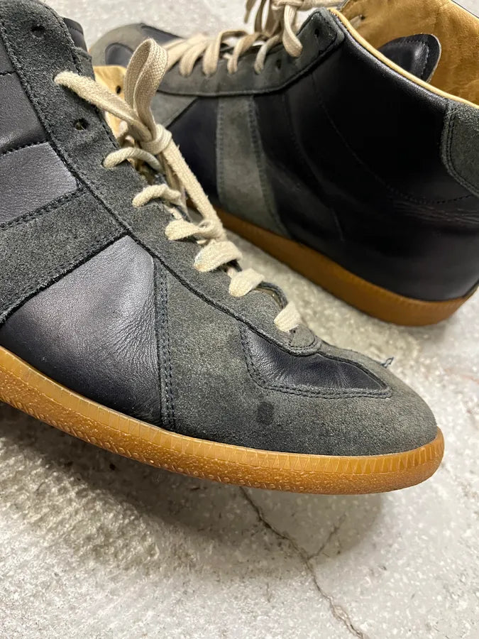 Maison Margiela Replica High Navy Gats Shoes (44eu/us10) HlZQTwz 9