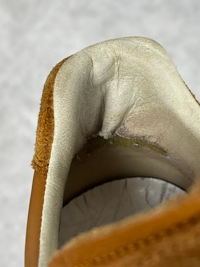 Maison Margiela Replica Mustard Leather Army Sneakers XSkwRjD 5