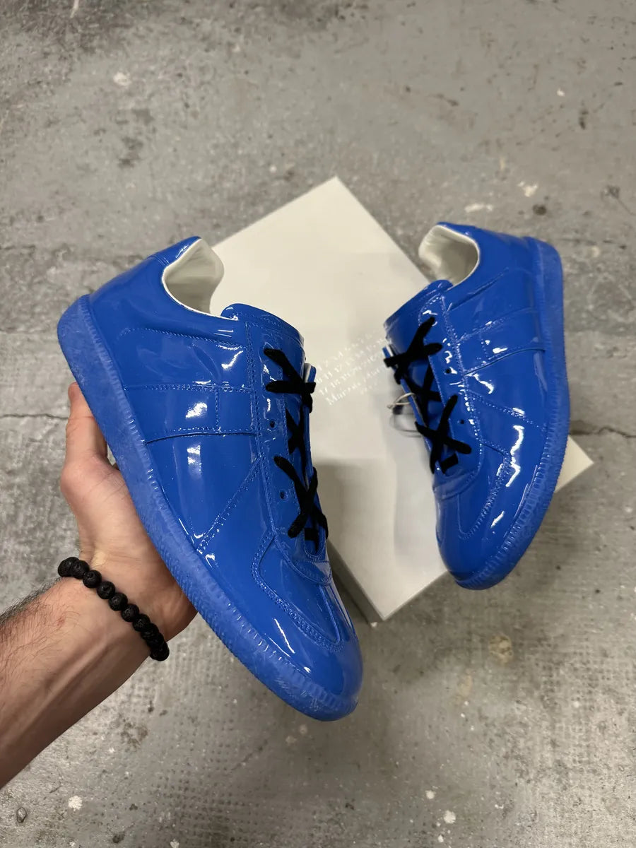 Maison Margiela Replica Patent Blue (42eu/us8.5) 0