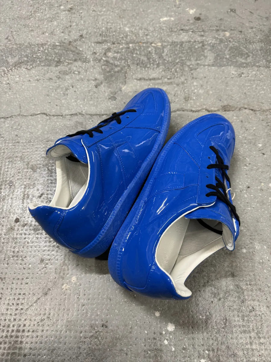 Maison Margiela Replica Patent Blue (42eu/us8.5) 2