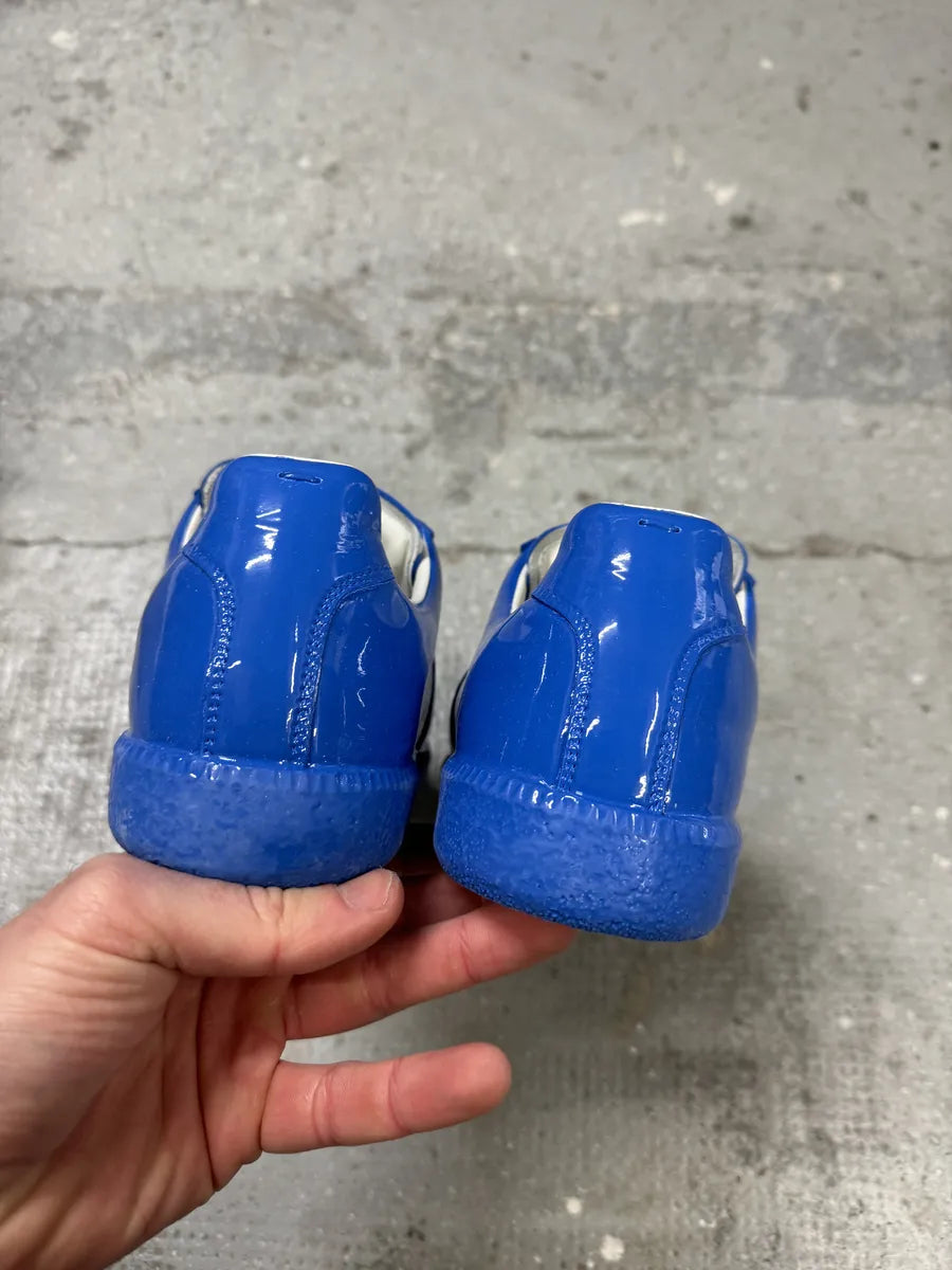 Maison Margiela Replica Patent Blue (42eu/us8.5) 3