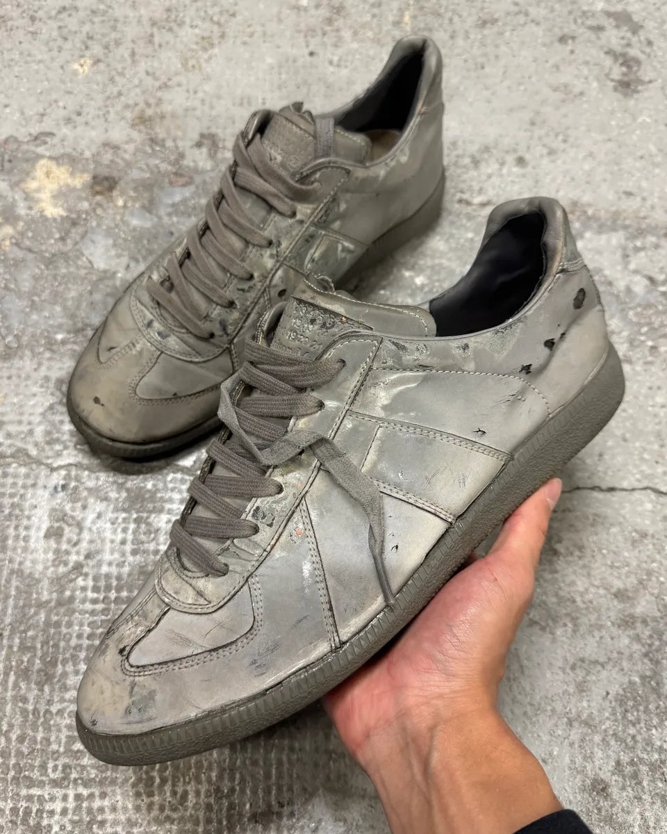 Maison Margiela Replica Reflective Low Army Sneakers (45eu/us11) oLuARbZ 0