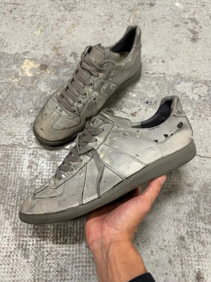 Maison Margiela Replica Reflective Low Army Sneakers (45eu/us11) oLuARbZ 1