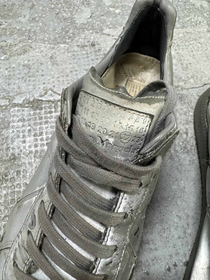 Maison Margiela Replica Reflective Low Army Sneakers (45eu/us11) oLuARbZ 6