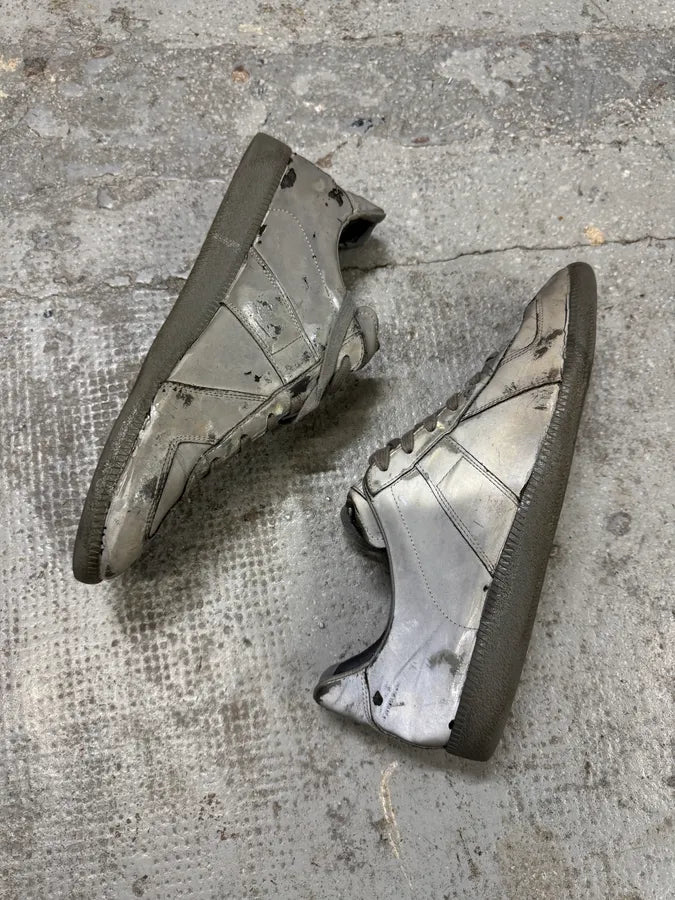 Maison Margiela Replica Reflective Low Army Sneakers (45eu/us11) oLuARbZ 7