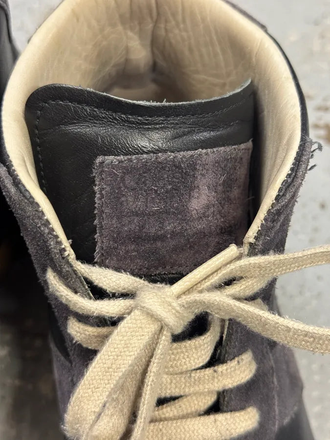 Maison Margiela Replica Two Tone Black High Gum Sneakers nSufxeq 10