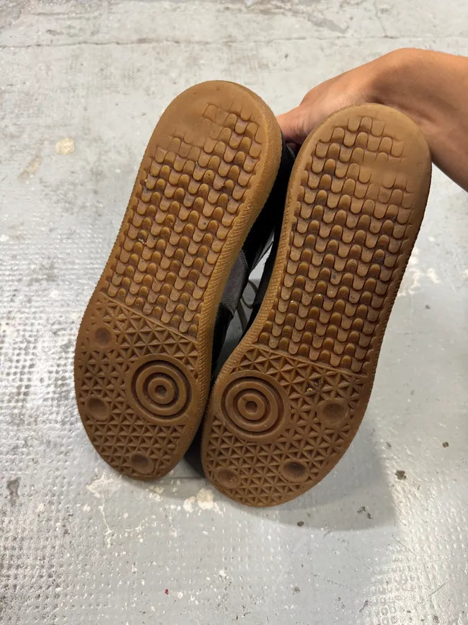 Maison Margiela Replica Two Tone Black High Gum Sneakers nSufxeq 9