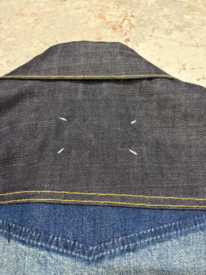 Maison Margiela Reworked Sleeveless Denim Jacket (M/L) cIfIKQo 8