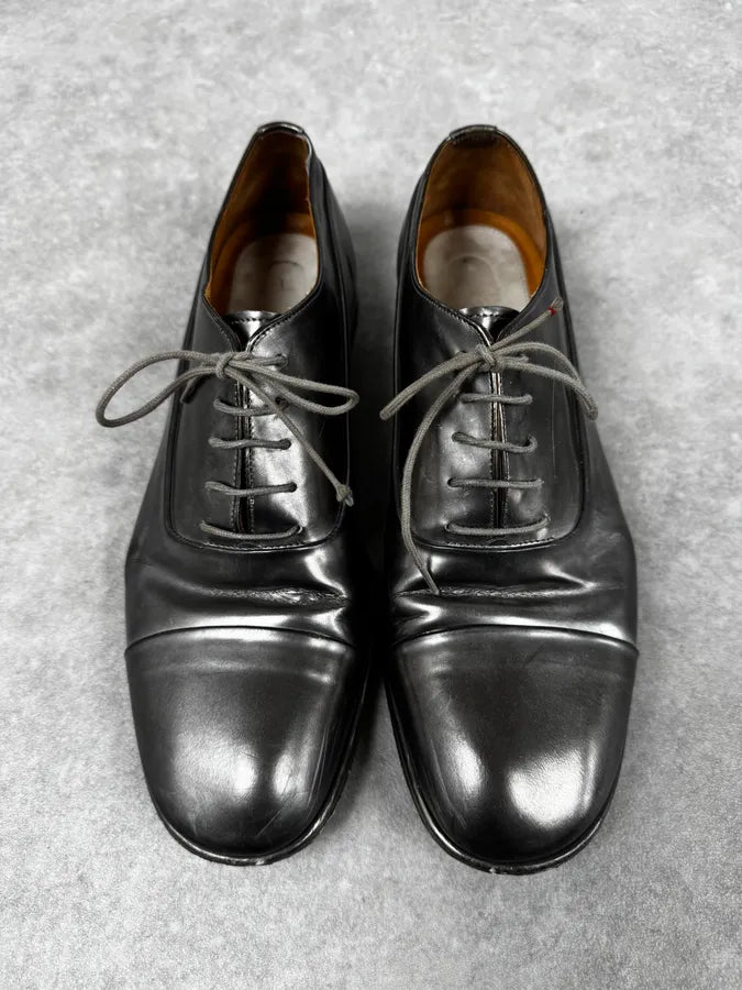 Maison Margiela Silver Grey Derby Shoes fnxsBAu 1