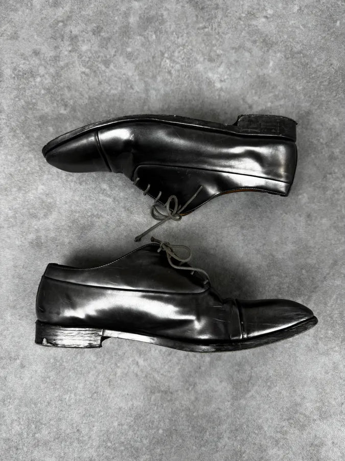 Maison Margiela Silver Grey Derby Shoes fnxsBAu 3