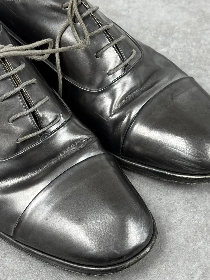 Maison Margiela Silver Grey Derby Shoes fnxsBAu 2